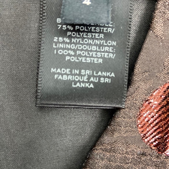 Marc by Marc Jacobs Polkadot A-Line Dress Shimmery Polka Dot Crinkle Fabric Sz 4 - Picture 10 of 14